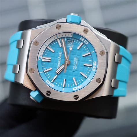 audemars piguet carbon diver|Audemars Piguet turquoise dial.